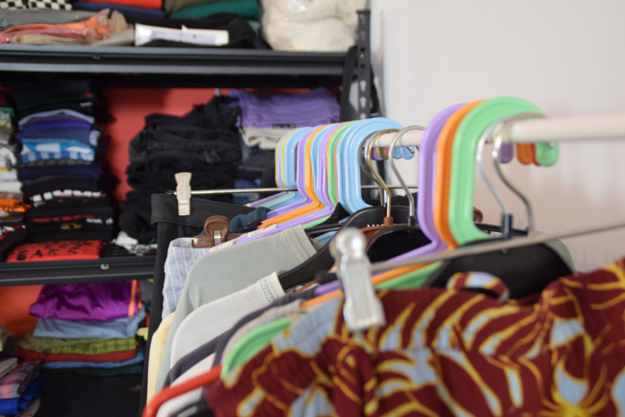 clothes rack